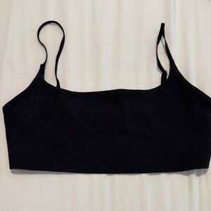 Black Sports Bra